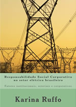 Capa do Livro Responsabilidade Social Corporativa no setor elétrico brasileiro